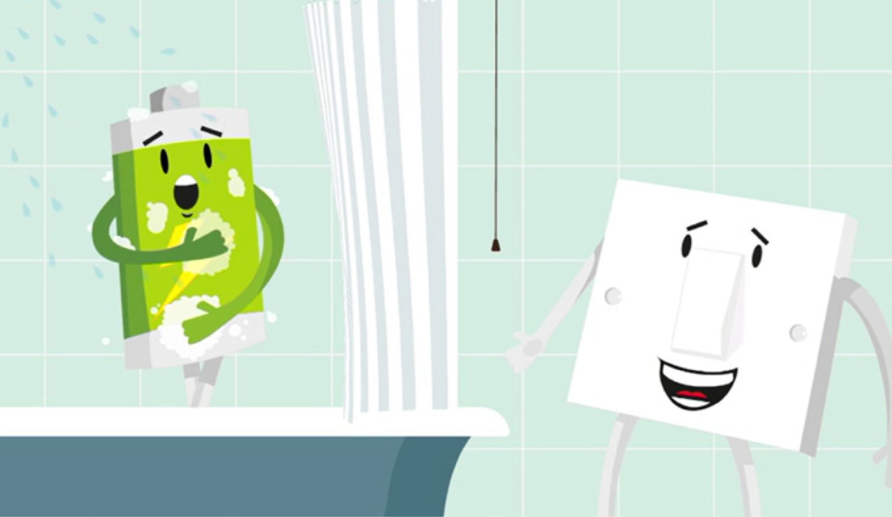 Energy saving showers